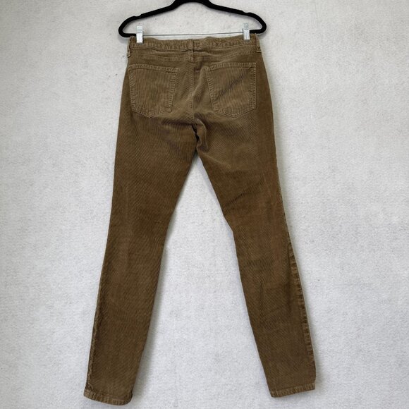 Current/Elliott Jeans Womens 27 Brown The Ankle Skinny Low Rise Corduroy - Picture 8 of 12